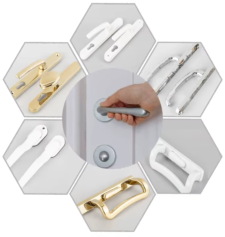 zinc door handles